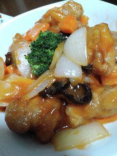 酢豚野菜たっぷり(^^♪-レシピのメイン写真
