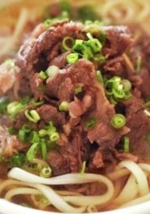 麺は柔らかい～肉うどん♪皆大好きな味付け-レシピのメイン写真