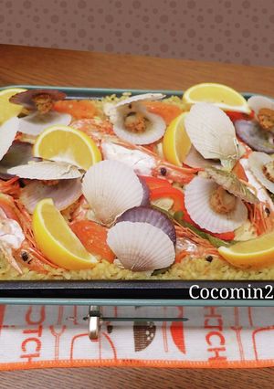 ホットプレートで簡単！カレーパエリア-レシピのメイン写真