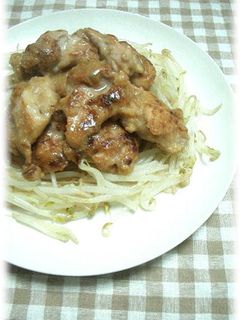 鶏もも肉の味噌照り焼き-レシピのメイン写真