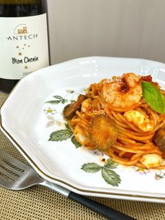 一発モッツァレラのトマトパスタ-レシピのメイン写真