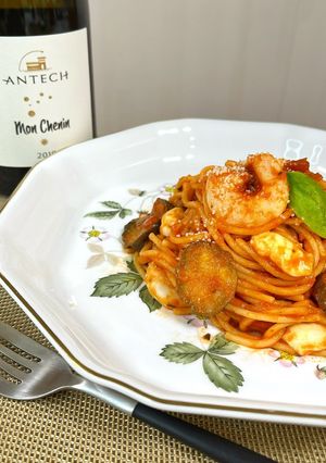 一発モッツァレラのトマトパスタ-レシピのメイン写真