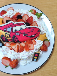 ミキサーで混ぜるだけ!レアチーズケーキ♪-レシピのメイン写真