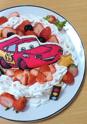 ミキサーで混ぜるだけ！レアチーズケーキ♪-レシピのメイン写真
