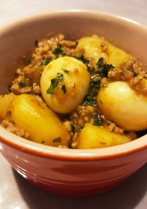 じゃがいもと挽肉のカレー煮-レシピのメイン写真