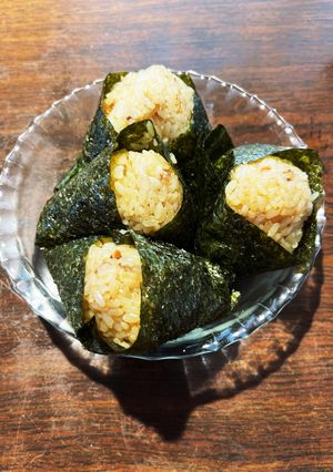 胡麻香る麺つゆおかか焼き海苔結び-レシピのメイン写真