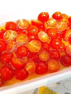 富士ピクル酢でミニトマトのマリネ-レシピのメイン写真
