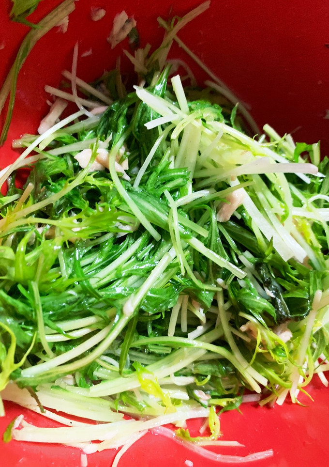 水菜とツナを混ぜただけ-レシピのメイン写真