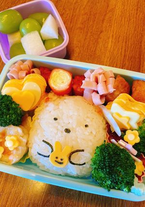 キャラ弁 すみっコぐらし しろくま-レシピのメイン写真