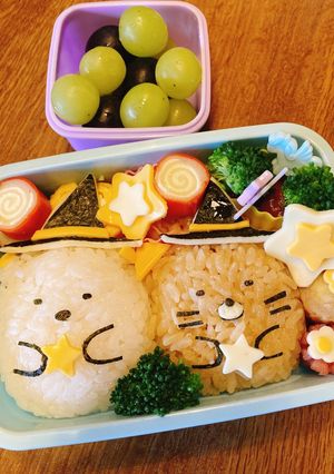 キャラ弁 すみっコぐらし ハロウィン弁当-レシピのメイン写真