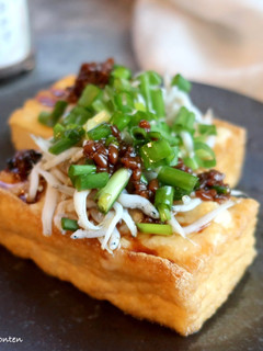 しらす&チーズのせ厚揚げ-レシピのメイン写真