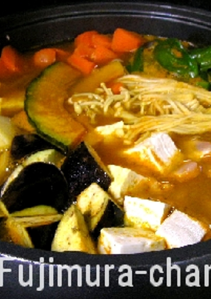 子供と大人の簡単スープカレー　鍋料理-レシピのメイン写真