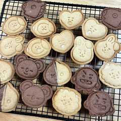 รูปของ ホットケーキミックスで簡単クッキー