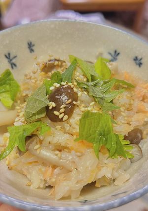 鮭としめじの炊き込みご飯-レシピのメイン写真