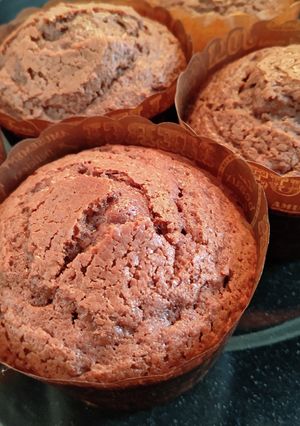 HMでしっとりチョコカップケーキ-レシピのメイン写真