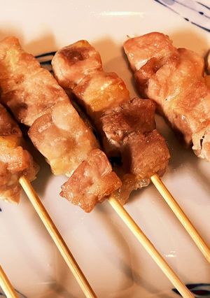 コストコの焼き鳥を魚焼きグリルで焼こう！-レシピのメイン写真