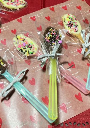 小学生でも簡単に作れるスプーンチョコ-レシピのメイン写真