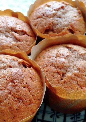 チョコレートシロップで簡単カップケーキ-レシピのメイン写真