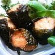 お弁当に!鶏の海苔巻き揚げ