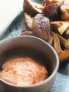 【 焼き椎茸 明太マヨネーズ 】-レシピのメイン写真