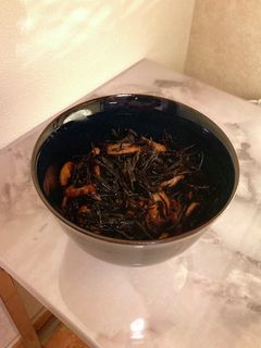 ひじきと竹輪の炒め煮-レシピのメイン写真