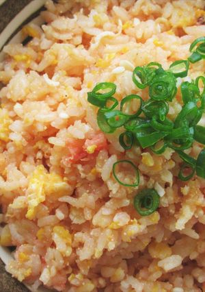 〖 明太マヨネーズ卵チャーハン 〗-レシピのメイン写真