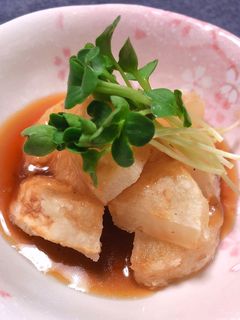 こくうま揚げだし大根-レシピのメイン写真