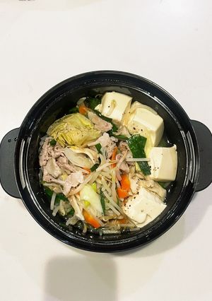 レンジで蒸し肉野菜-レシピのメイン写真