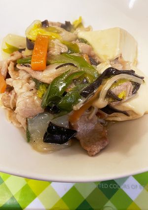 豆腐の五目うま煮-レシピのメイン写真