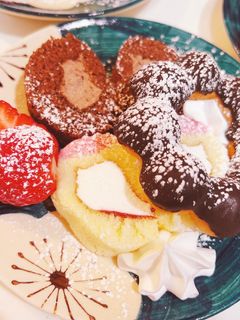 ロールちゃんでバレンタインデザート-レシピのメイン写真