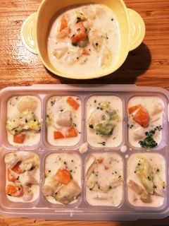 離乳食後期以降〜具沢山野菜シチュー〜-レシピのメイン写真