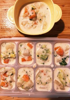 離乳食後期以降〜具沢山野菜シチュー〜-レシピのメイン写真