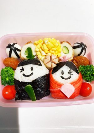 ひな祭りお弁当-レシピのメイン写真