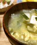栄養士のぽかぽかニラ玉スープ