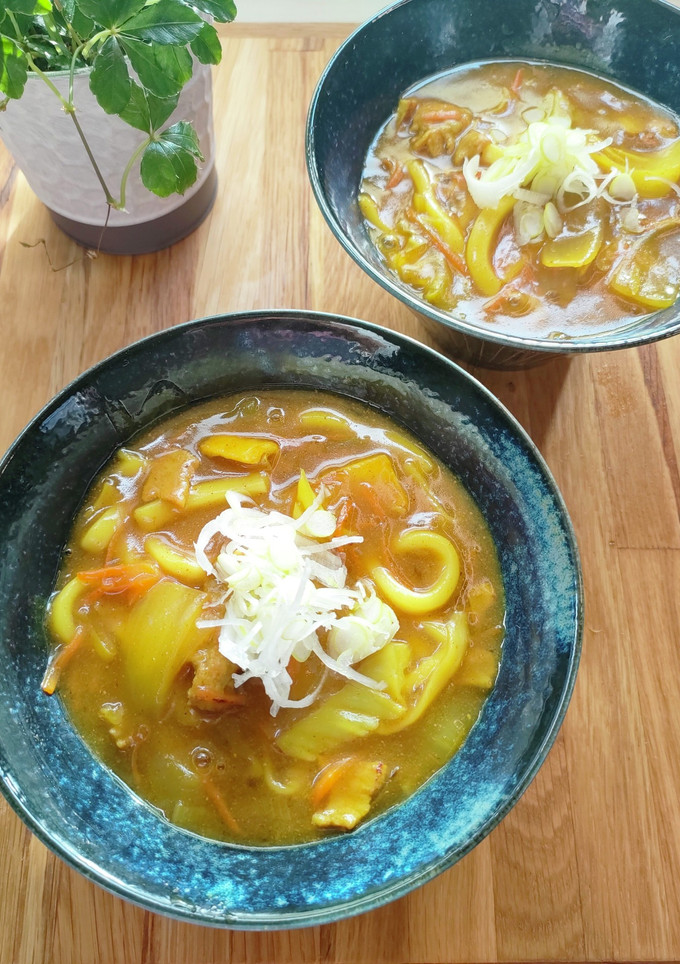 残りもので作る　カレーうどん-レシピのメイン写真