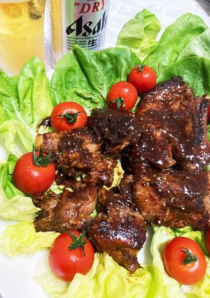 失敗なし。フライパンで焼くだけスペアリブ-レシピのメイン写真