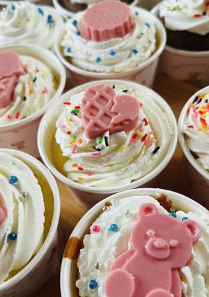 HMで作るチョコカップケーキ-レシピのメイン写真