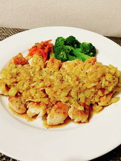 塩麹ささみの白菜カレーソース-レシピのメイン写真
