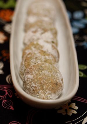 スピードカッターでスノーボール(紅茶味)-レシピのメイン写真