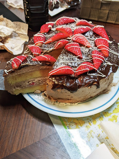 台湾カステラのチョコケーキ♪-レシピのメイン写真