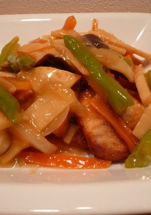 カジキまぐろの野菜あんかけ-レシピのメイン写真