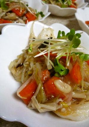 カレイの野菜たっぷりあんかけ-レシピのメイン写真