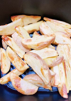 エアフライヤーでフライドポテト-レシピのメイン写真