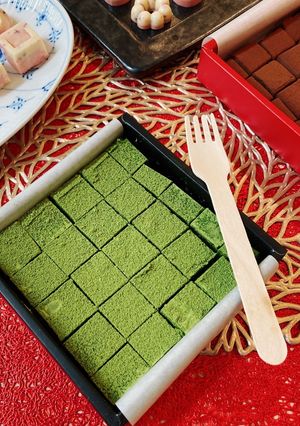 簡単♡とろける♡絶品抹茶生チョコ♡-レシピのメイン写真