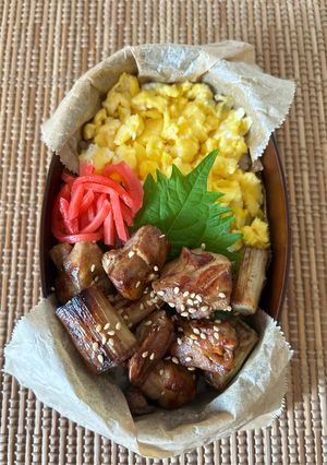 彩り鮮やか♡冷めても美味しい焼き鳥風弁当-レシピのメイン写真
