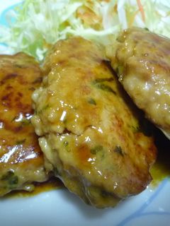 鶏つくねの照り焼き☆-レシピのメイン写真