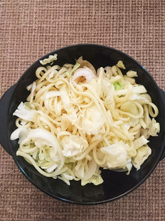 ちくわとキャベツの塩焼きそば-レシピのメイン写真