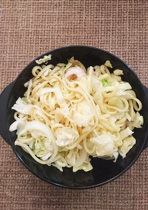 ちくわとキャベツの塩焼きそば-レシピのメイン写真