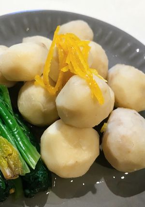 ホクホク♪海老芋(里芋)の煮物-レシピのメイン写真