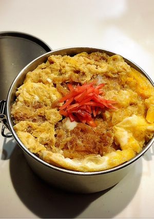 のっけ弁当2023.02.15カツ丼弁当-レシピのメイン写真